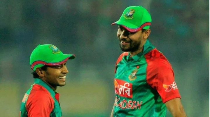 শুভকামনা ‘বান্টু দা’ বলে মুশফিককে শুভেচ্ছা বার্তা দিলেন মাশরাফি